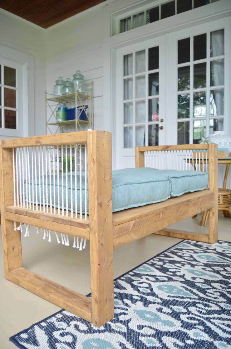 13 DIY Outside Bench Concepts You Can Make This Weekend! • The Yard Glove