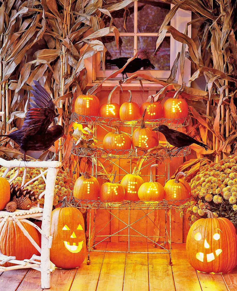 Entrance Porch & Outdoors Halloween Adorning Concepts • The Yard Glove