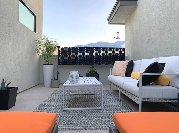 Get the Palm Springs Stylish Patio Look With These Trendy Concepts! • The Yard Glove